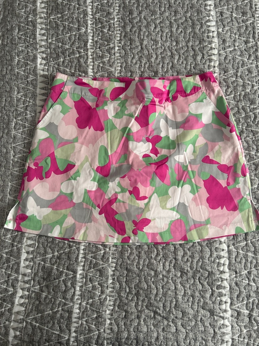 Lady Hagen Golf Pink Floral Pattern Mini Skort